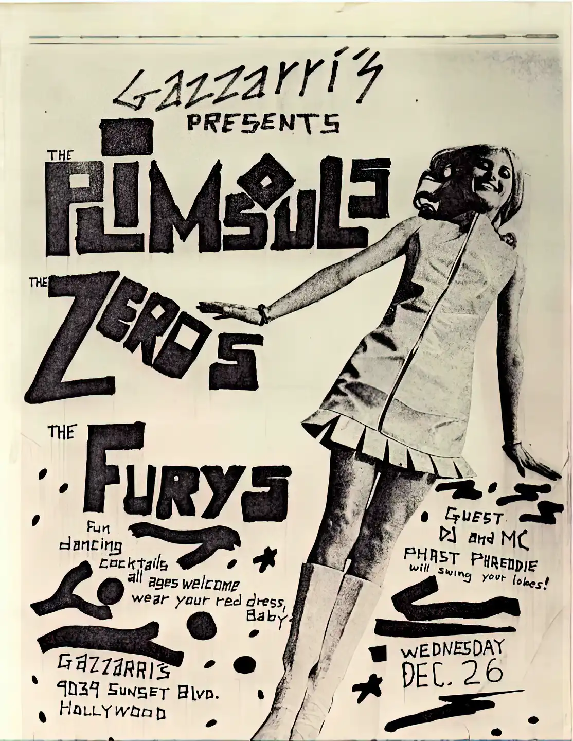 The Furys at Gazzarri’s with the Plimsouls